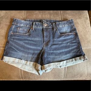 Dark wash Aero shorts